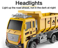 1:16 Remote Control Truck 4CH with Lights, Battery & USB Cable