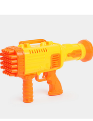 32-Hole Bubble Blaster Machine for Kids – Automatic Bubble Gun with Lights & Fan Effect