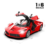 1:6 Scale RC Car with Light & Remote-Controlled Doors – Simulation Model