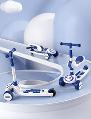 Cute Panda Ride-On Scooty with Panda Light & Music