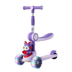Crown Baby Ride-On Scooty with Lights & Music
