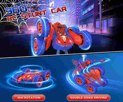 Remote Control Spider Stunt Car