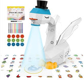 Light Projection Swan with Notebook & 2-Pack Pen Set