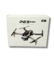 P23 Pro 4K Camera Foldable RC Drone with All-Round Obstacle Avoidance – Single Camera, One Battery – Black