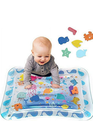 Tummy Time Baby Water Play Mat – Inflatable Sensory Toy for Infants (26"x20")