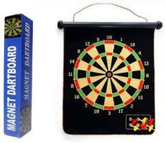 Portable Magnetic Dart Board Set for Kids