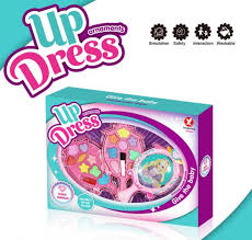 Up Dress Whale-Shaped 3-Layer Kids Makeup Kit