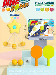 Kids Indoor Hanging Table Tennis Trainer Set