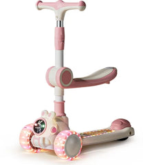 Cartoon Ride-On Scooty with Lights & Music