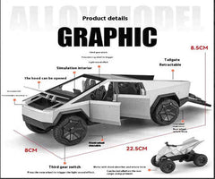 Remote Control Alloy Spray Cyber Truck