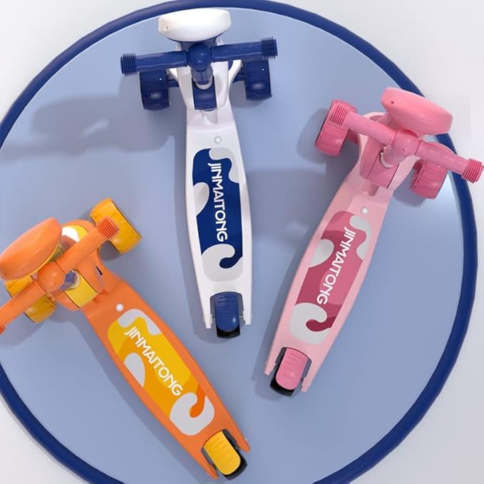 Cute Panda Ride-On Scooty with Panda Light & Music