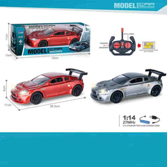 1:14 Remote Control Car 4CH with Lights, Battery & USB Cable