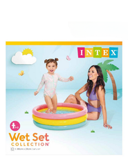 Intex Wet Set Collection Baby Pool – 34 x 10 inch Inflatable Kiddie Pool for Toddlers