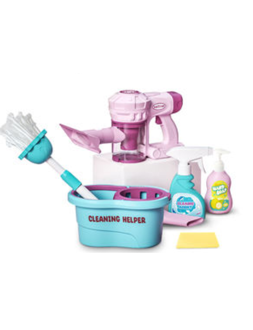 Children’s Handheld Vacuum Cleaner Toy – Electric Simulation Sweeper Kit