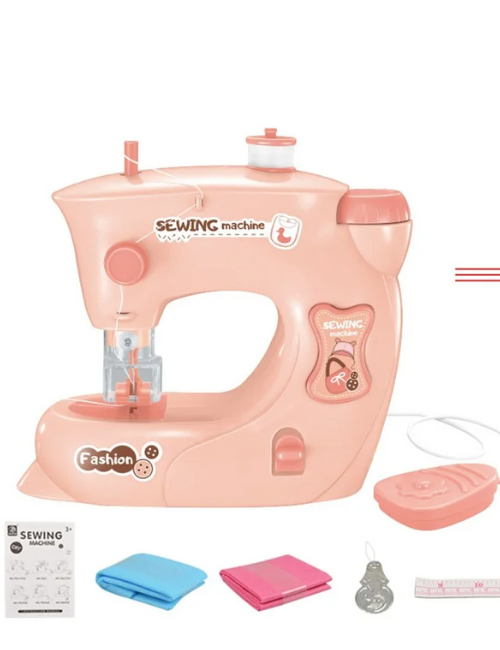 DIY Sewing Machine 7984B – Mini Electric Sewing Kit for Kids & Beginners