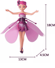 🧚‍♀️ Flying Barbie Doll Fairy – Magical Hovering Princess Toy ✨