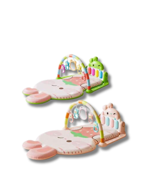 Funny Design Baby Musical Piano Playmat – Pedal Play Gym with Sounds & Lights