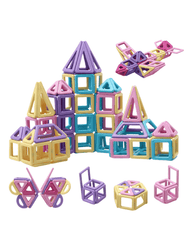 High Quality 40 Pcs Magnetic Building Blocks Set – Creative Educational Toy for Kids