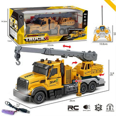 1:24 Four-Way Construction Engineering Crane Truck