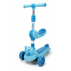 Teddy Bear Ride-On Scooty with Lights & Music