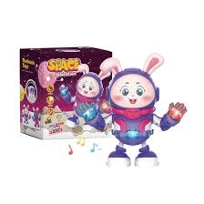 B/O Rabbit Animal Toy with Light & Music