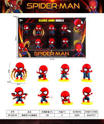 Spider-Man Miniature Action Figure Set – Collectible Figurines
