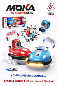Remote Control Moka Bumper Car Pack of 2