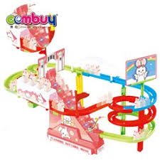 Kids Cute Rabbit Climbing Stairs Battery-Operated Toy