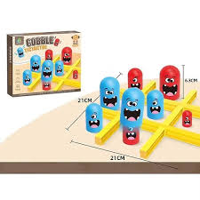 Gobble Tic Tac Toe Strategy Board Game for Kids