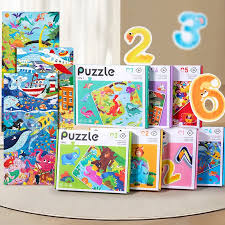 Kids Educational Jigsaw Puzzle Set
