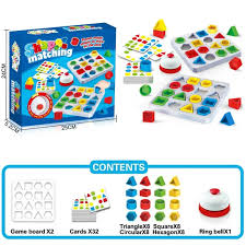 Shape Matching Puzzle Game – Cognitive Skills Board Game