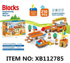 Xinbo 210-Piece Engineering Blocks Play Set