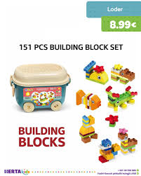 151-Piece Building Blocks Set – Kids Creative Construction Toy