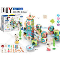 DIY Rolling Ball Track Building Blocks Set – Kids Educational Toy