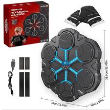 Kids Wall-Mounted Electronic Music Boxing Machine