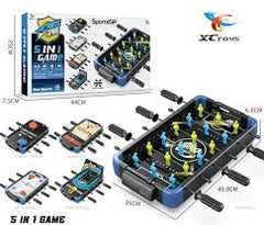 5-in-1 Tabletop Multi Game Set for Kids