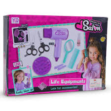 Beautiful Girl Salon Hair Styling Toy Set for Kids