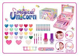 Magical Unicorn Kids Makeup & Beauty Set