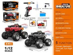 Remote Control Spray Monster Truck with Smoke & Watch