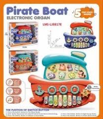 Kids Musical Pirate Boat Toy