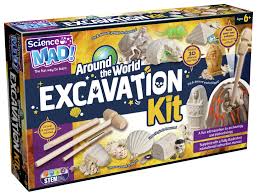 3-in-1 Excavation Mystery Series – STEM Archaeology Dig Kit