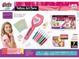 Girl’s Creator Tattoo Art Pen Set