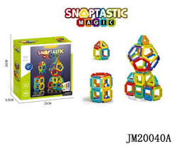 Snaptastic Magic Magnetic Building Blocks Set