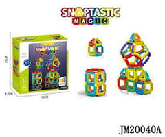 Snaptastic Magic Magnetic Building Blocks Set