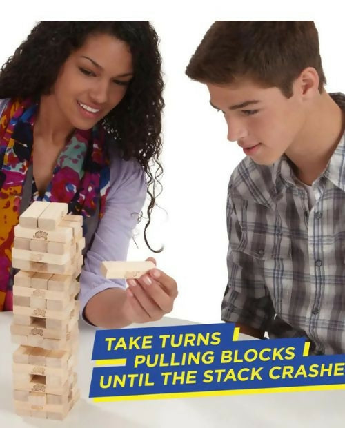 Classic Jenga Blocks – Fun Stacking Game for Kids & Adults